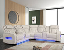 Spain  Power Reclining Sectional (Power Headrests)