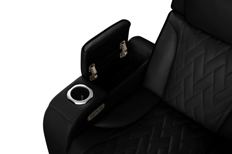 Spain  Power Reclining Sectional (Power Headrests)