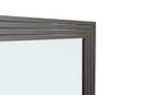 Modrest Splendor - Grey High Gloss Slatted MIrror