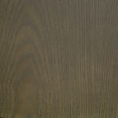 Modrest Strauss - Contemporary Brown Ash Round Coffee Table