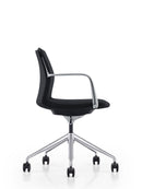 Modrest Sundar - Modern Black Mid Back Conference Office Chair