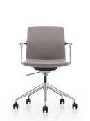 Modrest Sundar - Modern Grey Mid Back Conference Office Chair