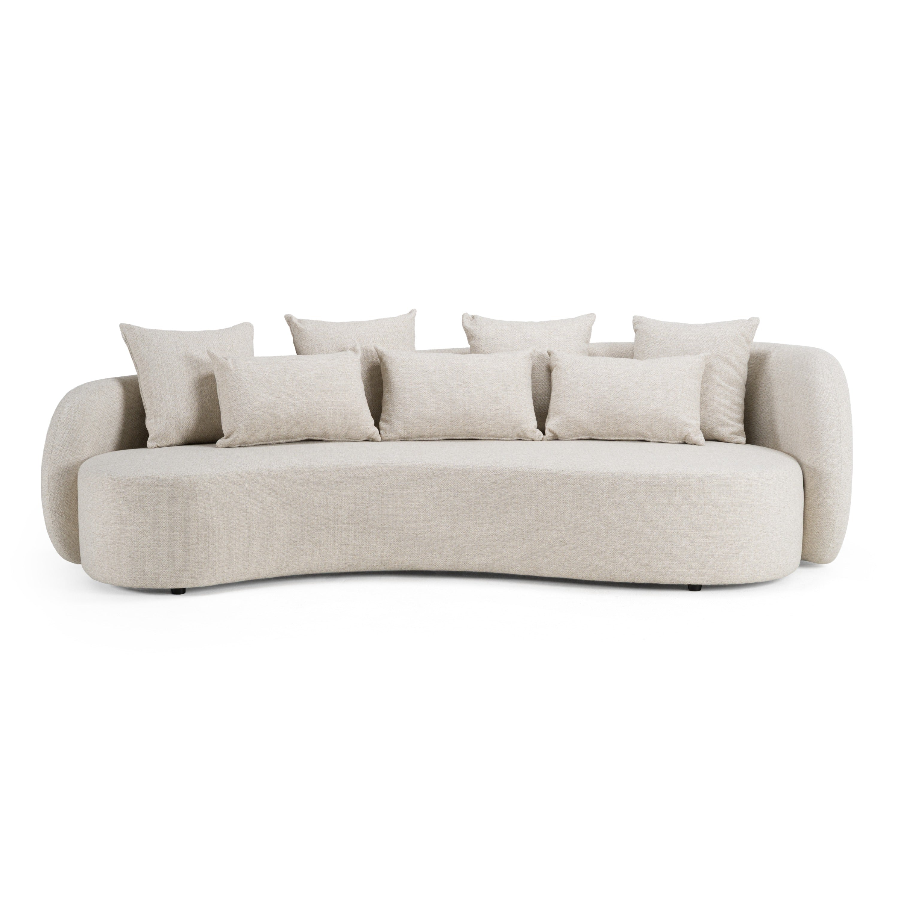 Renava Tabarca - Outdoor Beige Fabric 4 Seat Sofa