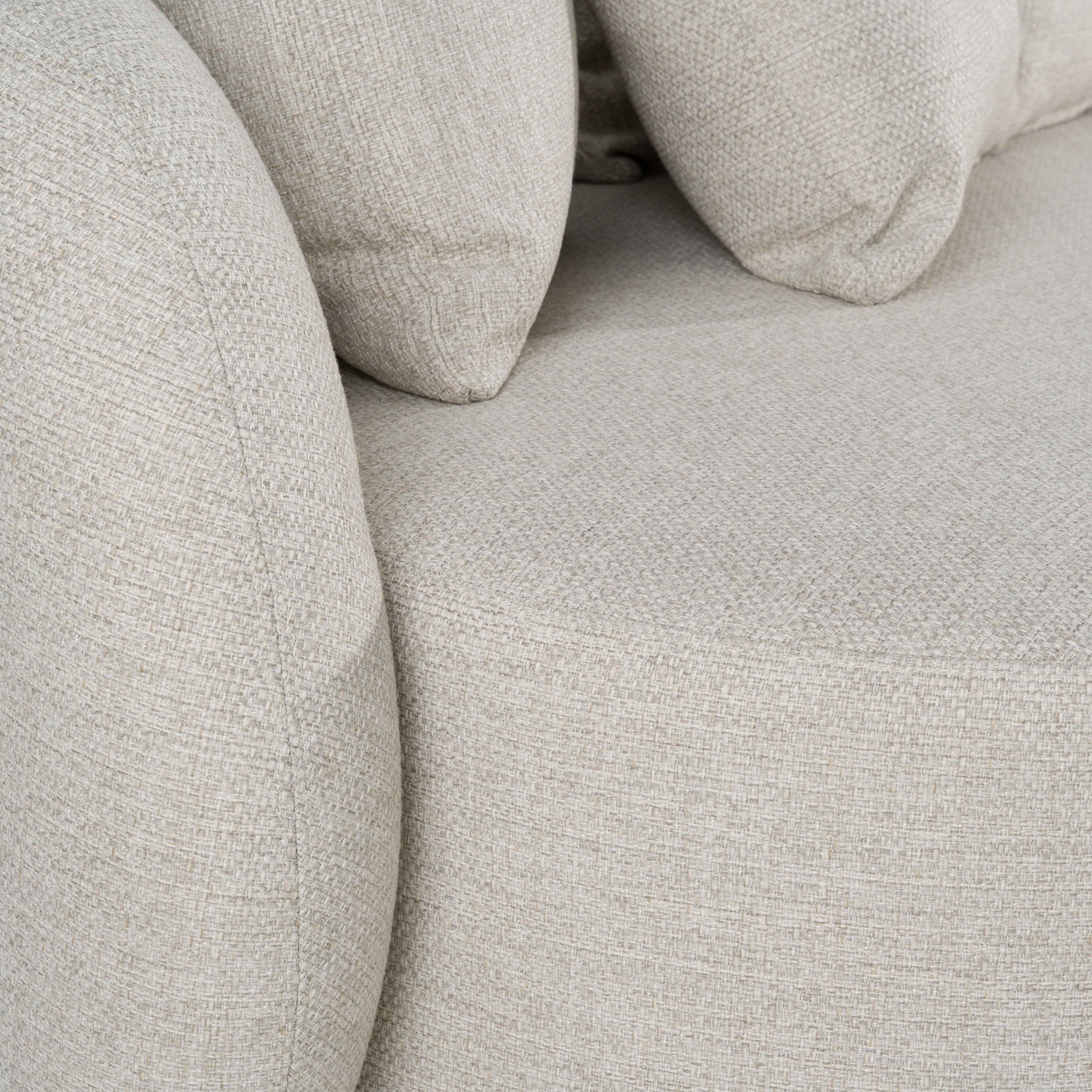 Renava Tabarca - Outdoor Beige Fabric 4 Seat Sofa