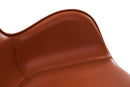 Modrest Tayla - Modern Cognac Eco-Leather Dining Chair