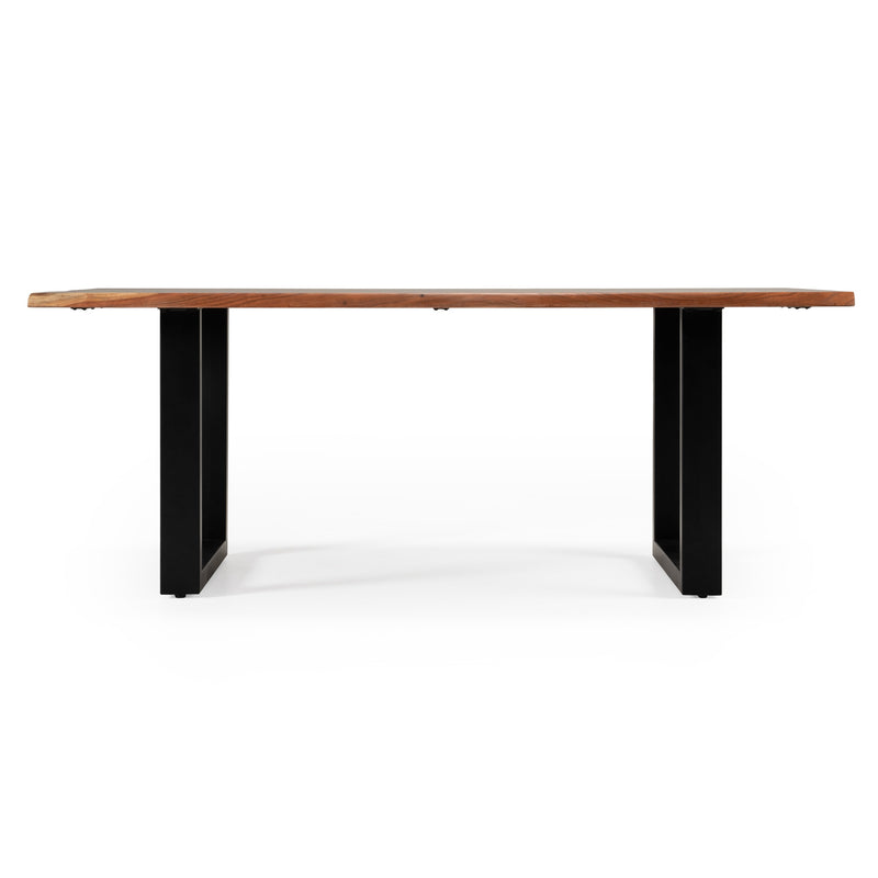 Modrest Taylor Modern 79" Live Edge Wood Dining Table