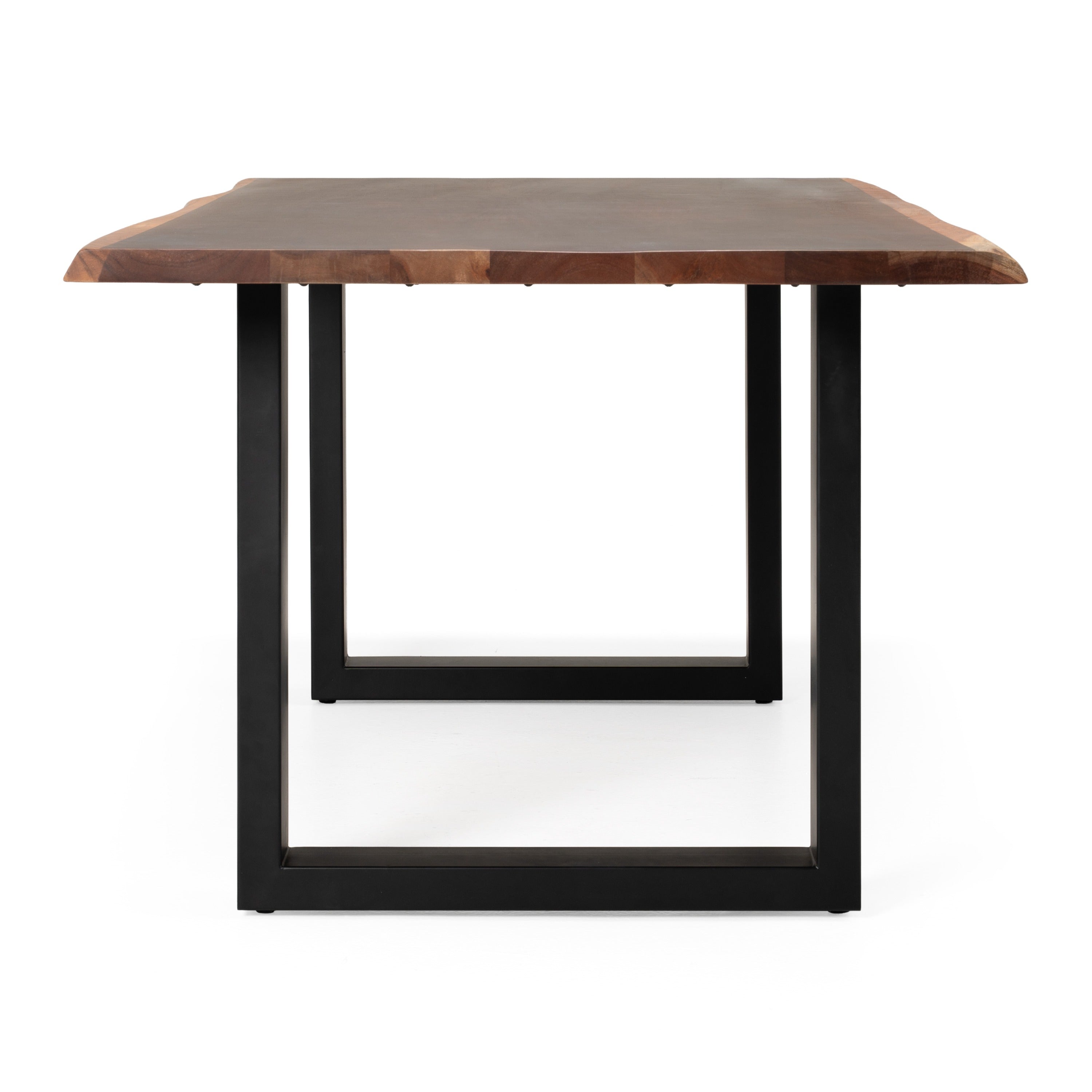 Modrest Taylor Modern 79" Live Edge Wood Dining Table