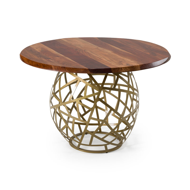Modrest Taylor - Round 47" Live Edge Dining Table