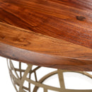 Modrest Taylor - Round 47" Live Edge Dining Table