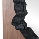 Modrest Timber - Modern Walnut Leaning Floor Mirror