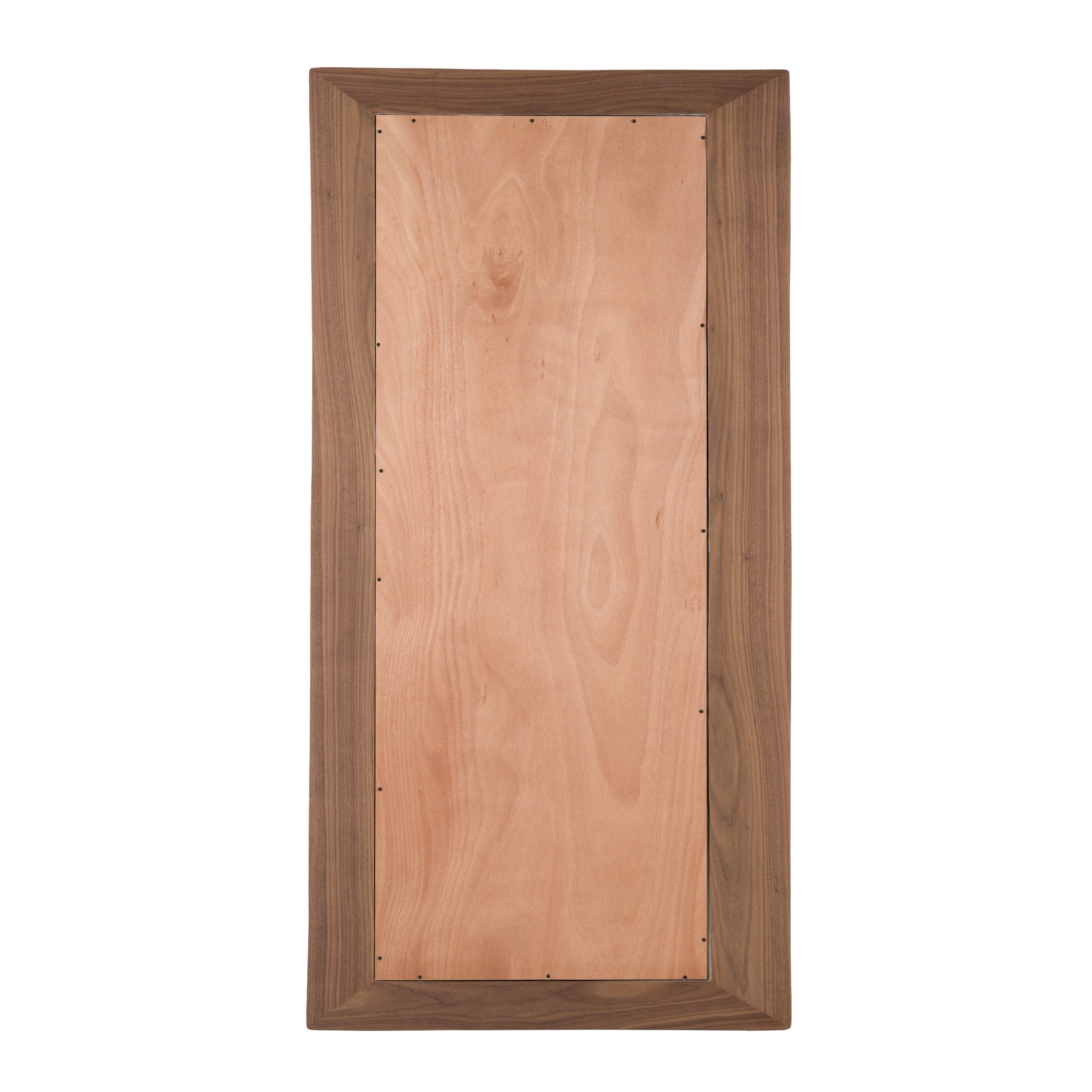 Modrest Timber - Modern Walnut Leaning Floor Mirror