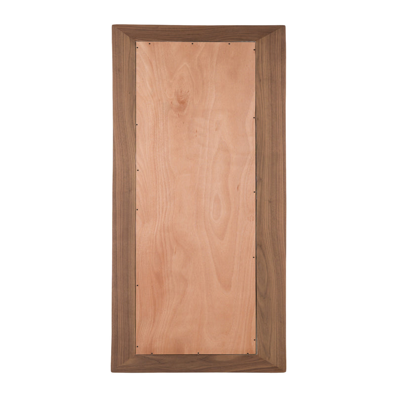 Modrest Timber - Modern Walnut Leaning Floor Mirror