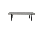 Modrest Timlin - Modern Concrete & Metal Bench