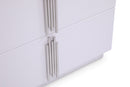 Modrest Token - Modern Glossy White & Stainless Steel Chest