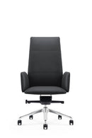 Modrest Tricia - Modern Black High Back Executive Office Chair