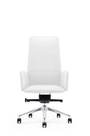 Modrest Tricia - Modern White High Back Executive Office Chair