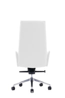 Modrest Tricia - Modern White High Back Executive Office Chair