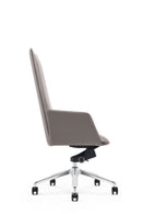 Modrest Tricia - Modern Grey High Back Executive Office Chair