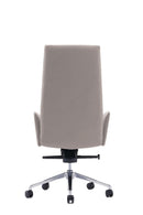 Modrest Tricia - Modern Grey High Back Executive Office Chair