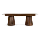 Modrest Truman - Mid-Century Modern Walnut Extendable Dining Table