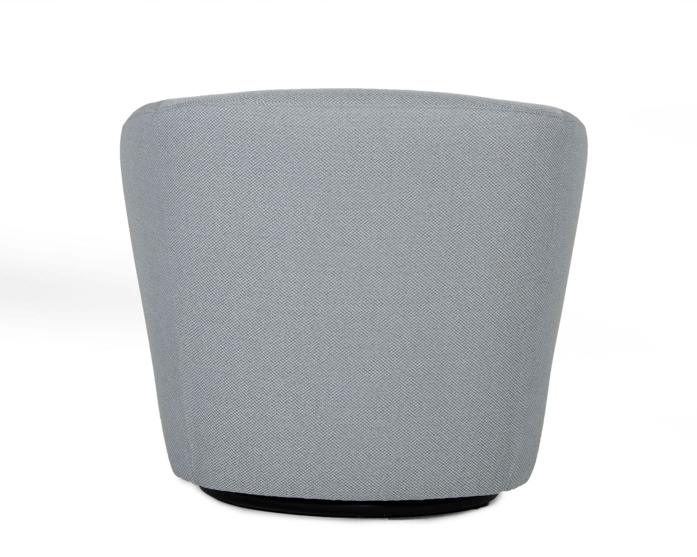Divani Casa Tyson - Modern Grey Fabric Accent Chair