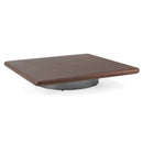 Modrest Valley - Modern Walnut + Titanium Coffee Table Set