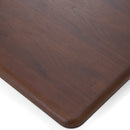 Modrest Valley - Modern Walnut + Titanium Coffee Table Set