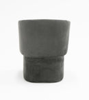 Modrest Vassar - Modern Grey Velvet Dining Chair