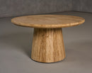 Modrest Velma - Modern Travertine Marble Coffee Table