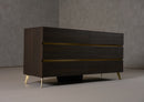 Nova Domus Velondra - Modern Eucalypto + Marble Dresser