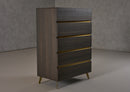 Nova Domus Velondra - Modern Eucalypto + Marble Chest