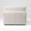 Divani Casa Vicki - Modern Off-White Fabric Modular Armless Seat