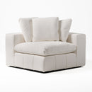 Divani Casa Vicki - Modern Off-White Fabric Modular Sectional Sofa