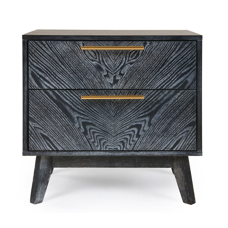Modrest Diana - Modern Grey Ash Nightstand