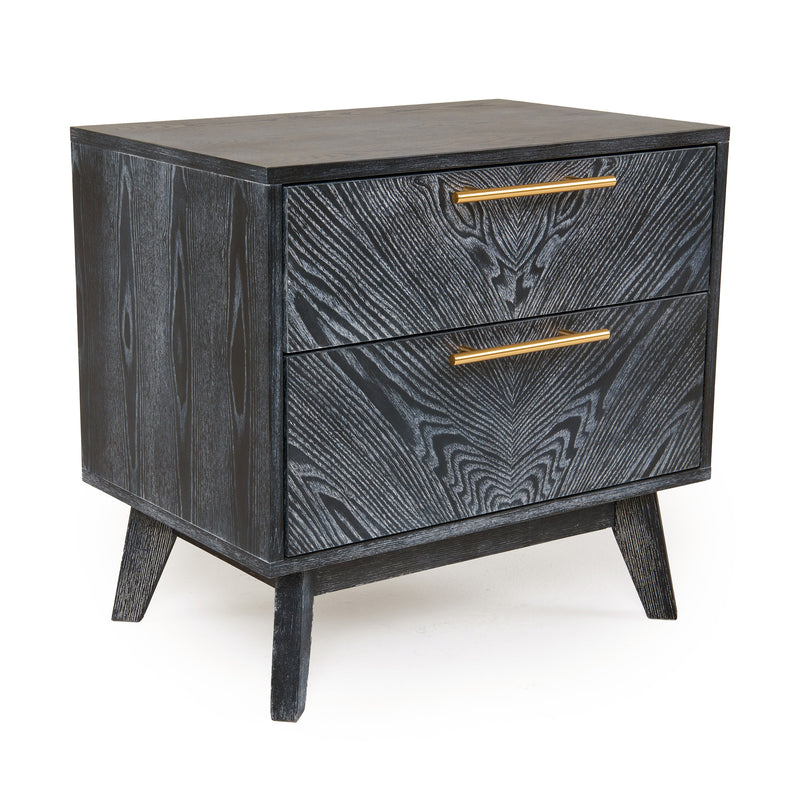 Modrest Diana - Modern Grey Ash Nightstand