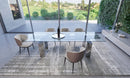 Modrest Viking - Modern Extendable Glass Dining Table
