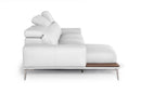 Lamod Italia Villeneuve - Modern White Italian Left Facing Sectional Sofa