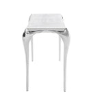 Modrest Vince - Faux Marble & Stainless Steel Console Table