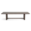 Modrest Walz - Modern Brown Oak Rectangular Dining Table