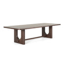 Modrest Walz - Modern Brown Oak Rectangular Dining Table