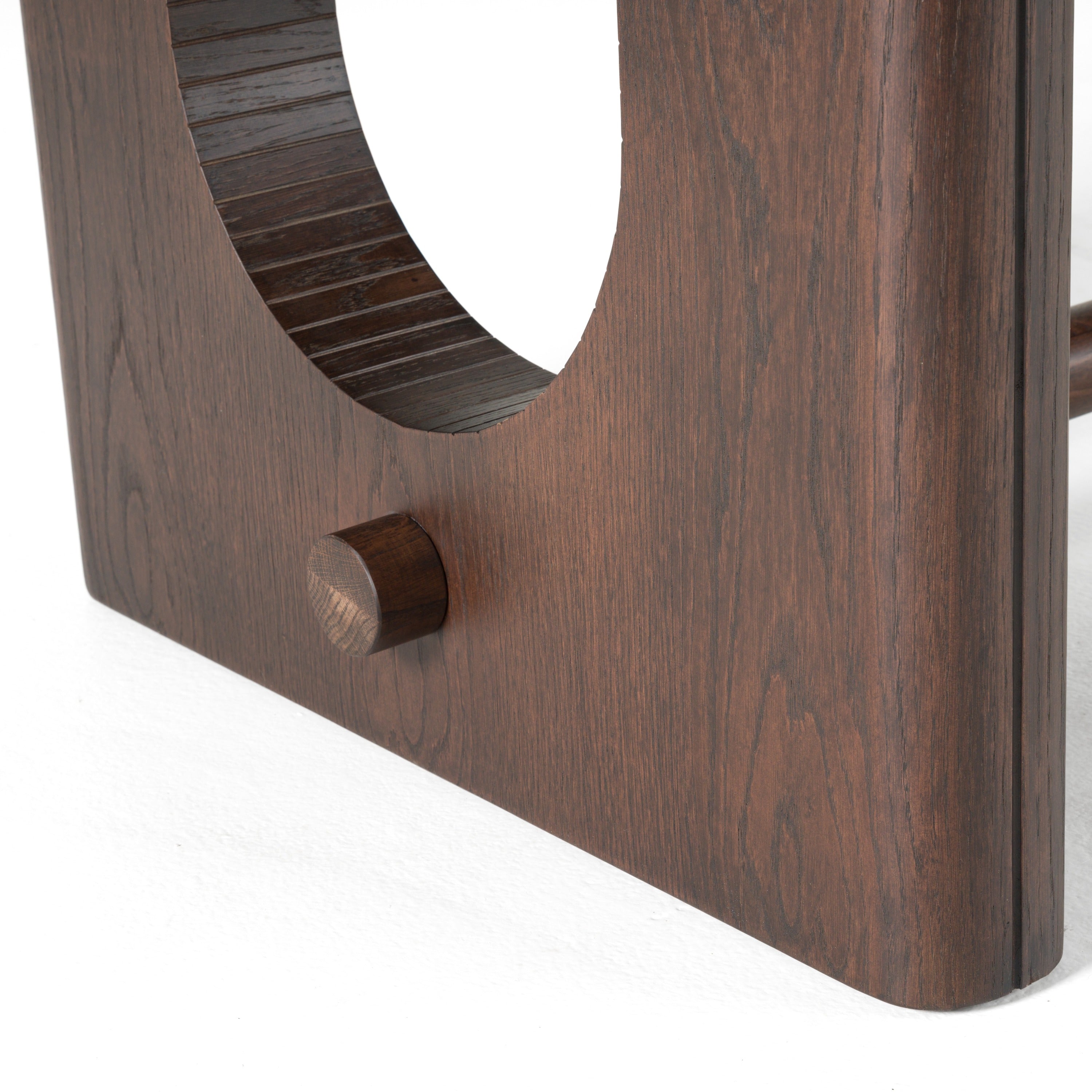 Modrest Walz - Modern Brown Oak Rectangular Dining Table