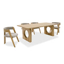 Modrest Washington - Modern Natural Oak Rectangular Dining Table