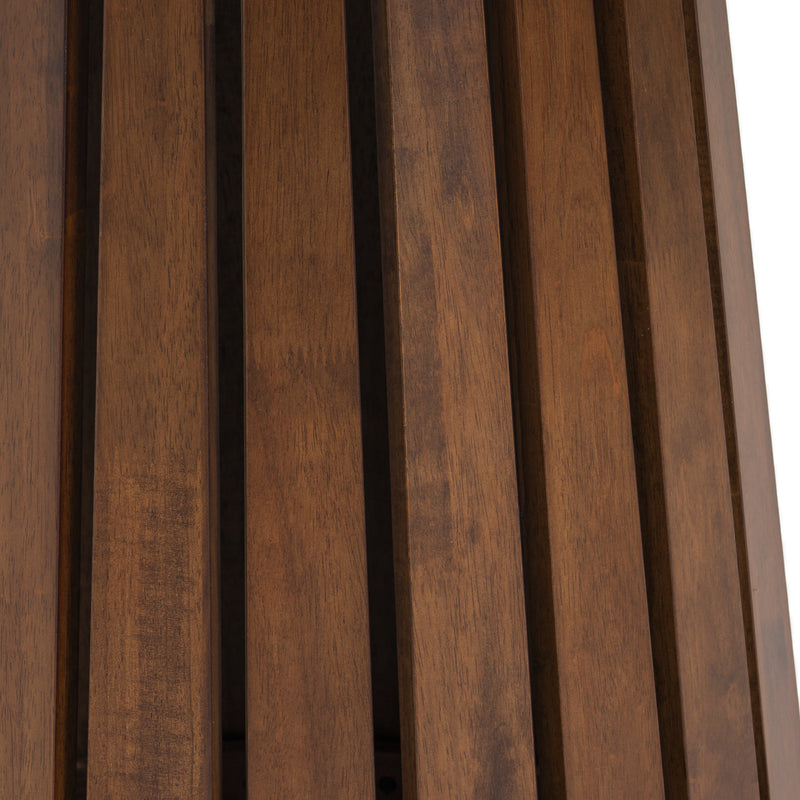 Modrest Weiss - Mid-Century Modern Walnut Round Dining Table