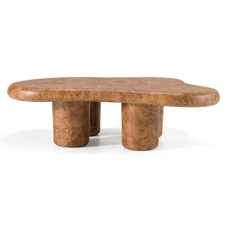 Modrest Weskan - Modern Faux Burl Coffee Table