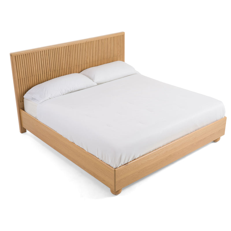 Modrest Winters - Modern Natural Oak Bed