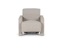 Modrest Wylie - Modern Beige Fabric Accent Chair