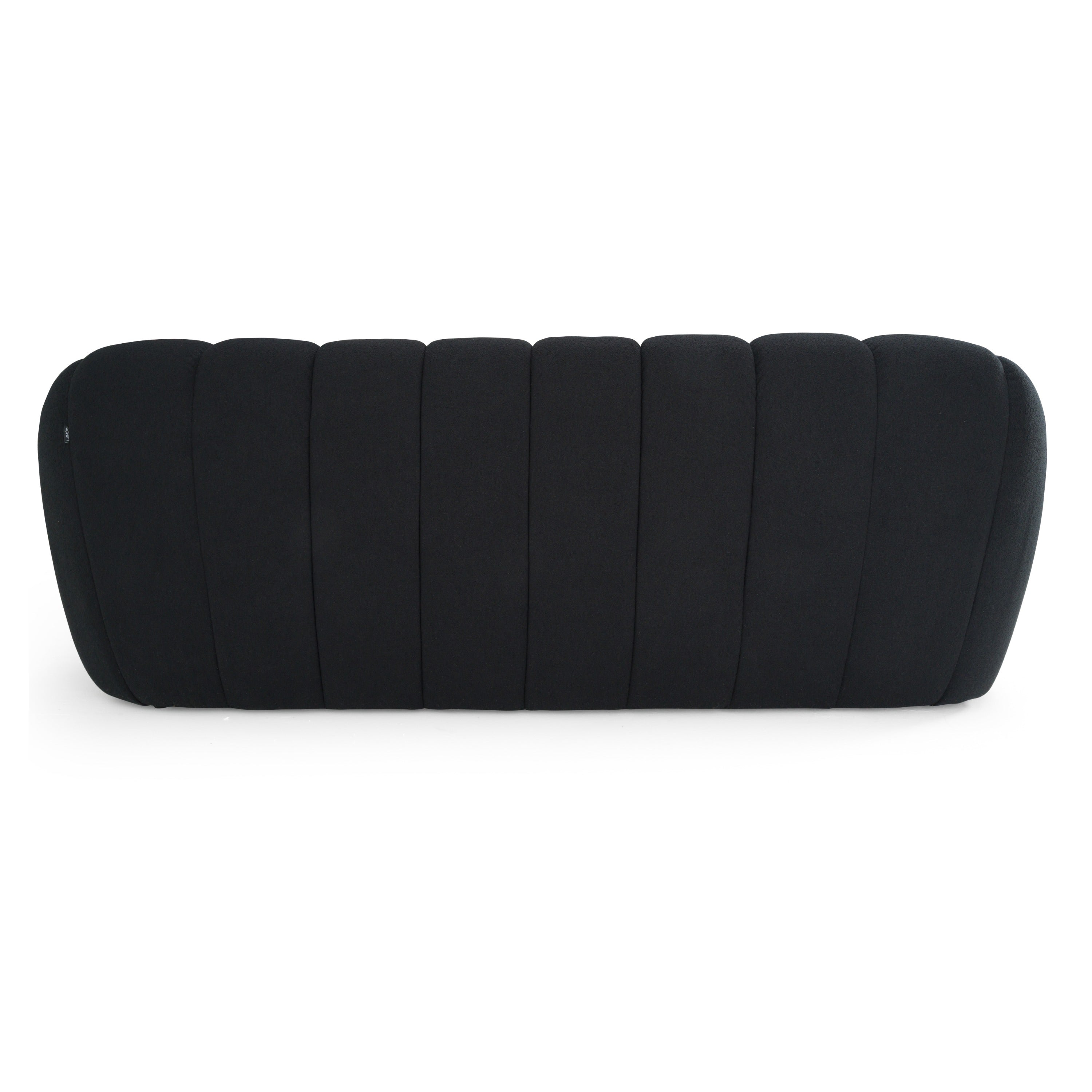 Divani Casa Yolonda - Modern Black Fabric Bed