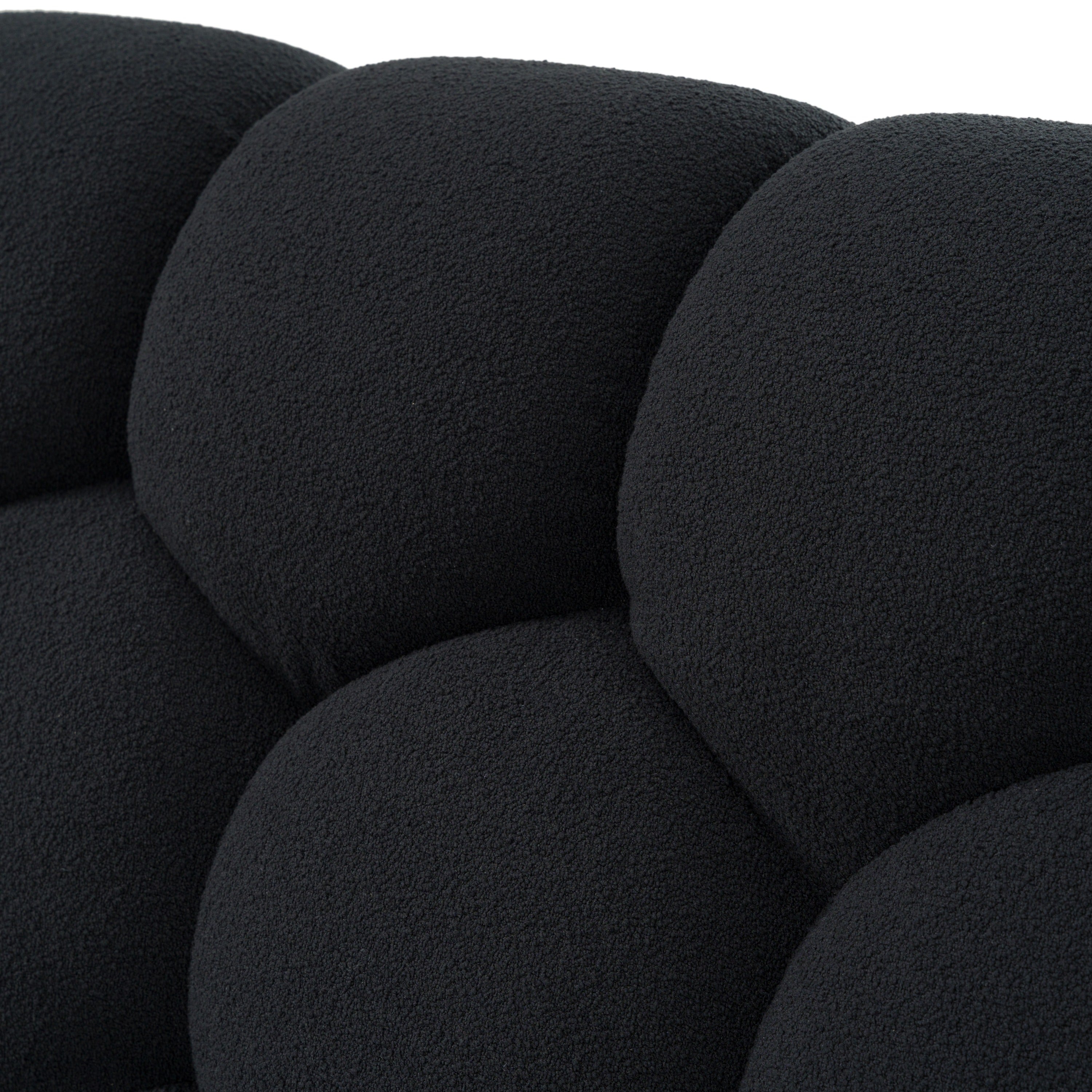 Divani Casa Yolonda - Modern Black Fabric Bed