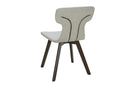 Zach - Modern Grey Eco-Leather Dining Chair (Set of 2)